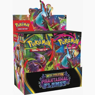 Pokemon TCG: Mega Evolution Phantasmal Flames - Booster Display CDU