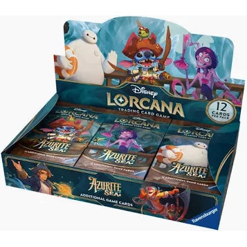 Disney Lorcana Trading Card Game - Set 6 - Azurite Sea Booster Box
