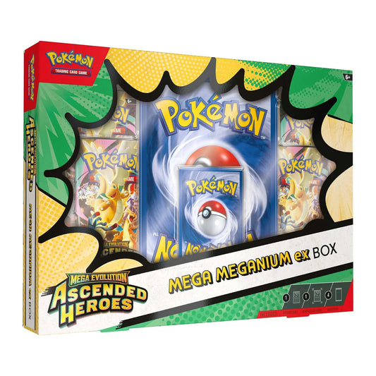 Mega Evolution Ascended Heroes- Mega Meganium ex Box
