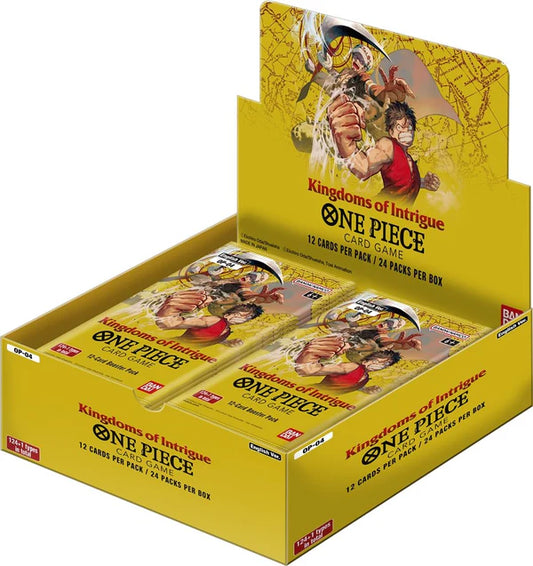 One Piece Card Game: OP-04 Kingdoms of Intrigue Booster Box